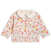 Baby Girls Floral Printed Jacket, Multicolour