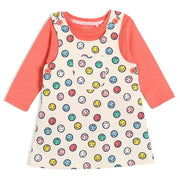 Girls Multi   Pinny Set