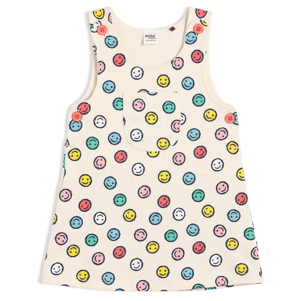 Girls Multi   Pinny Set