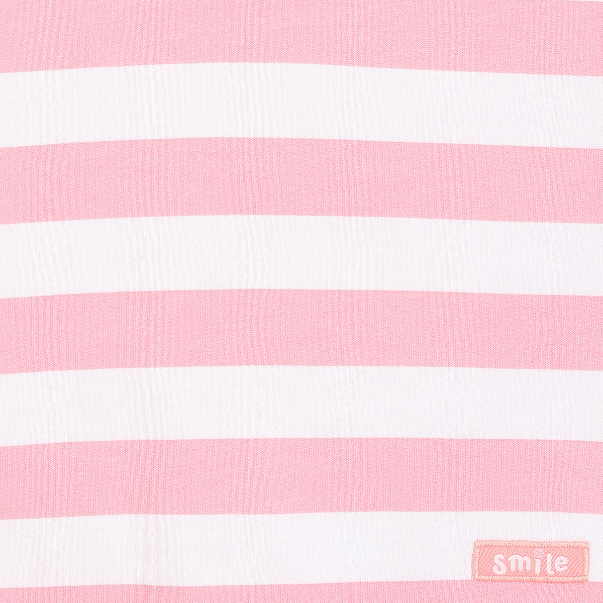 Girls Cotton Striped Sweat Shirt - Pink & White