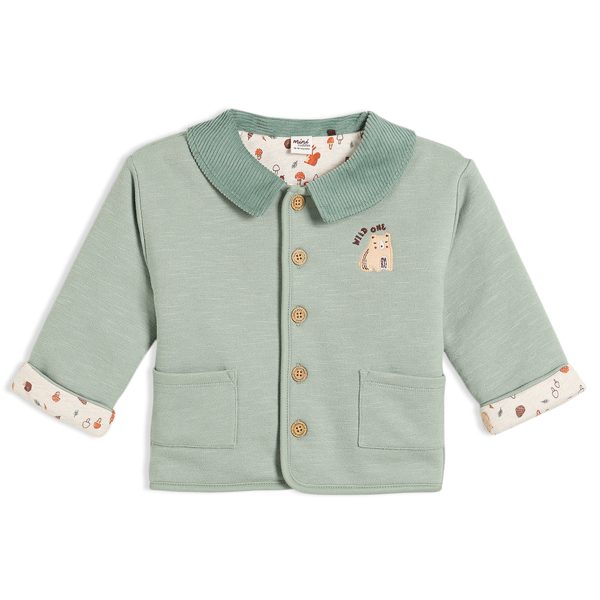 Baby Unisex Barn Jacket, Sage