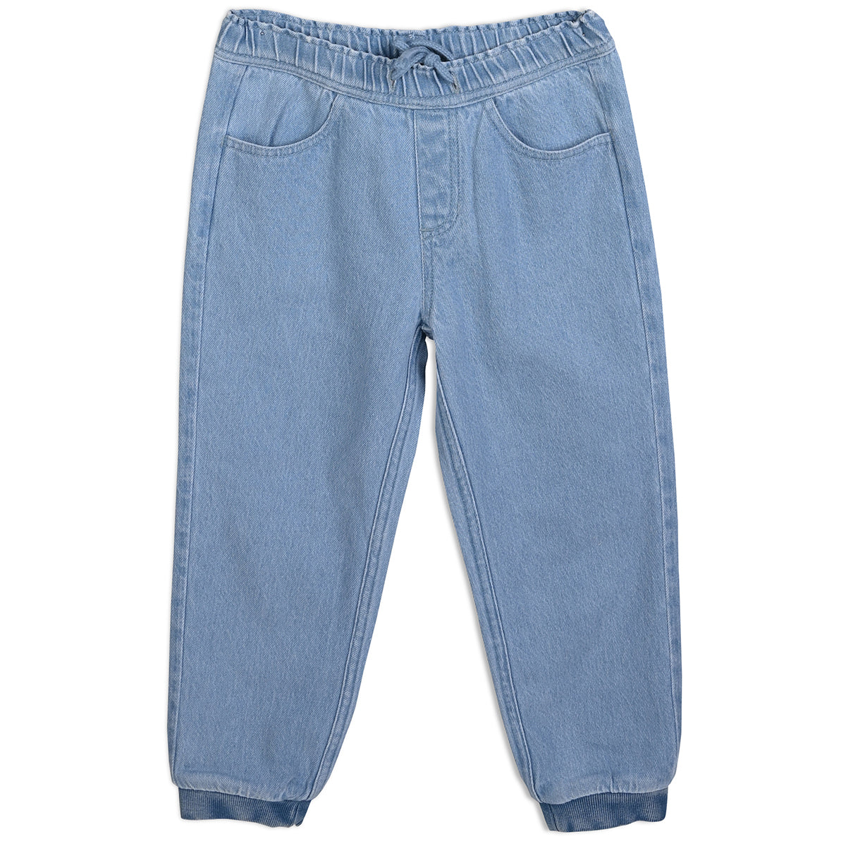 Boys Cotton Full Sleeve Solid Clothing Set - Blue