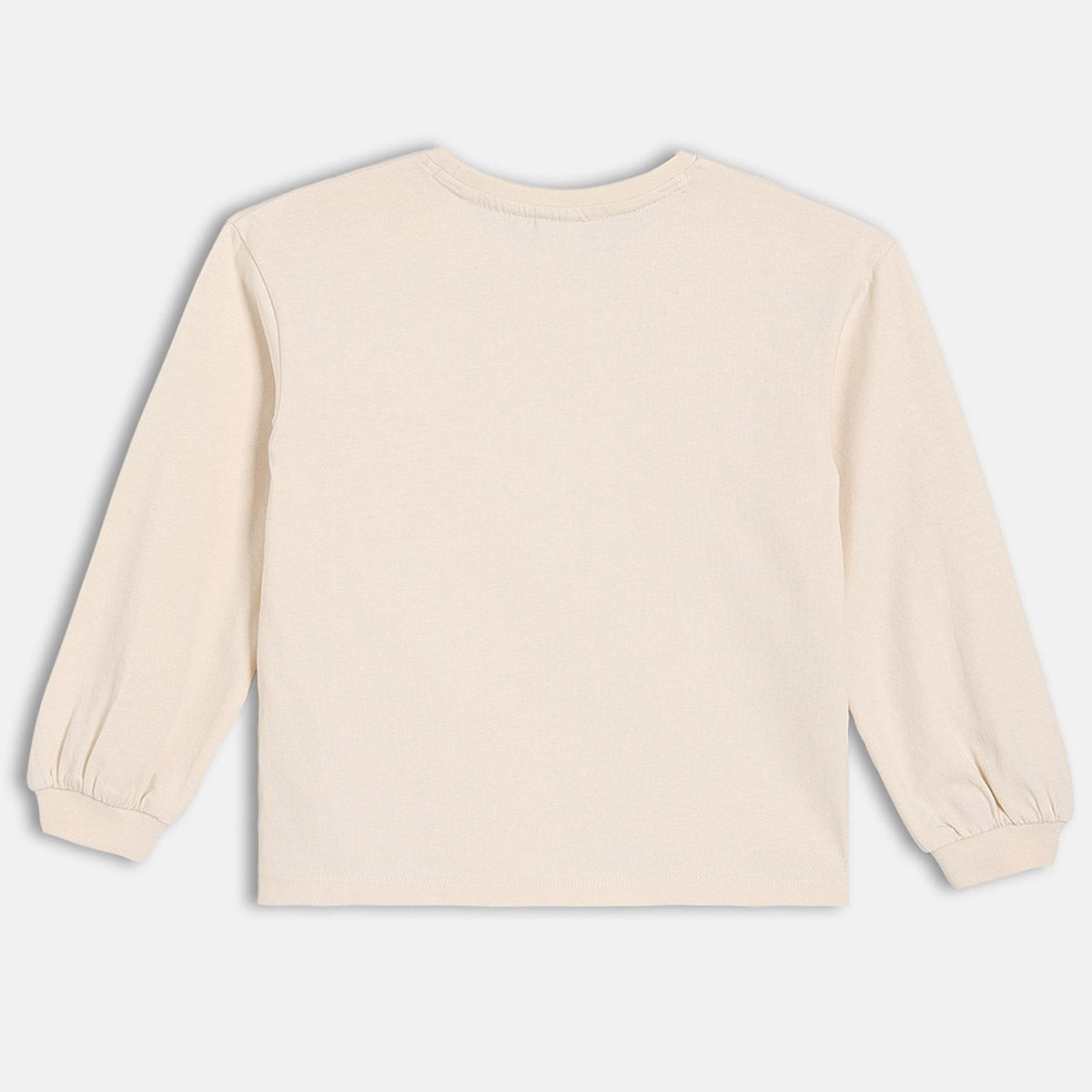 Girls Cotton Full Sleeves Solid Pinny Set - Maroon