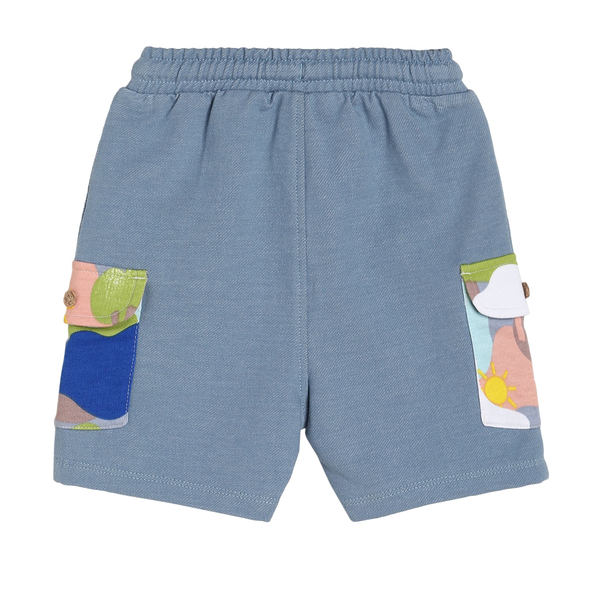 Boys Blue Pack Of 1 Shorts
