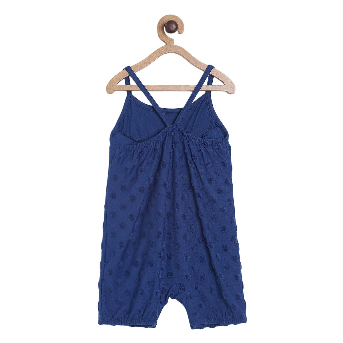 Pack of 1 dungaree - navy blue for New Born