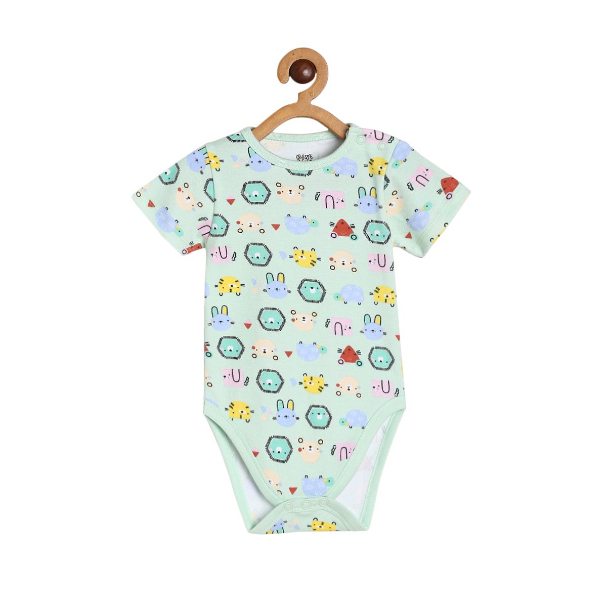 Boys Multicolor Pack Of 3 Body Suit