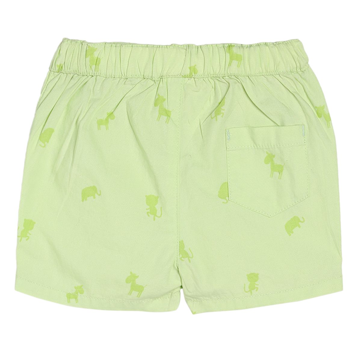 Boys Green Pack Of 1 Shorts