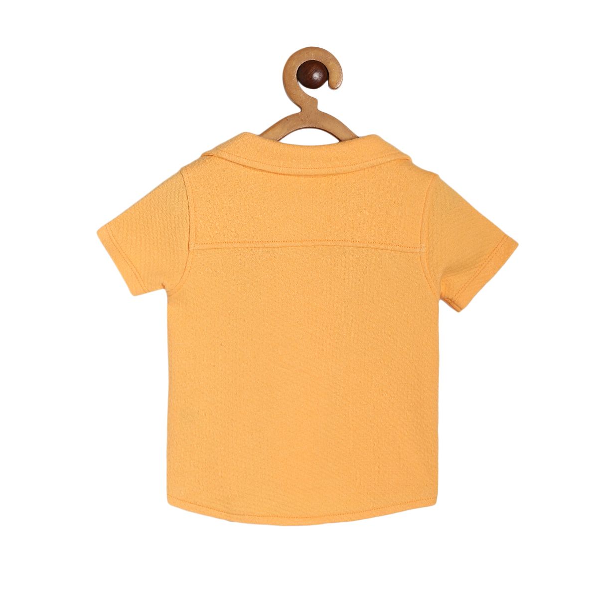 Boys Orange Pack Of 1 Shirt