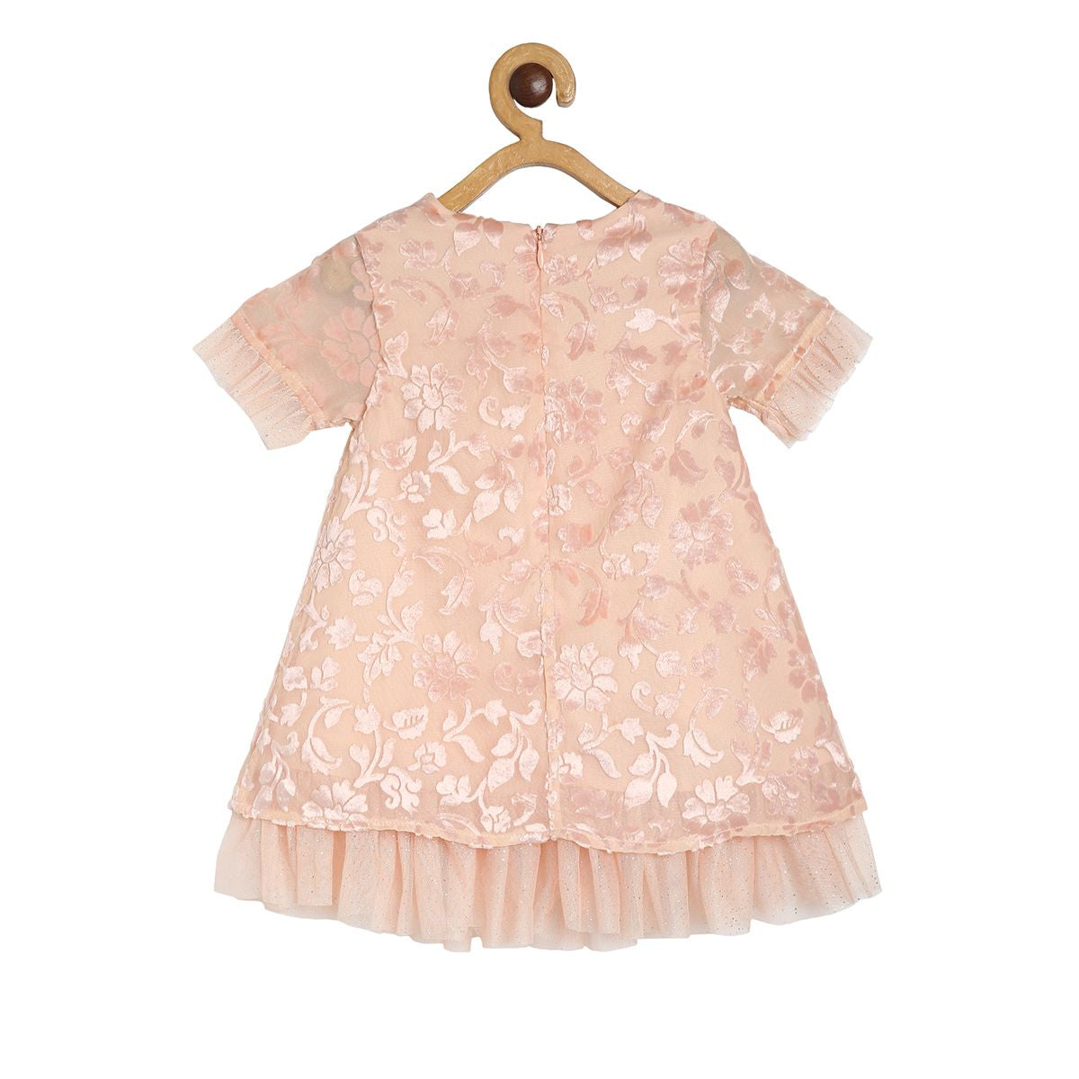 Girls Beige Pack Of 1 Dress