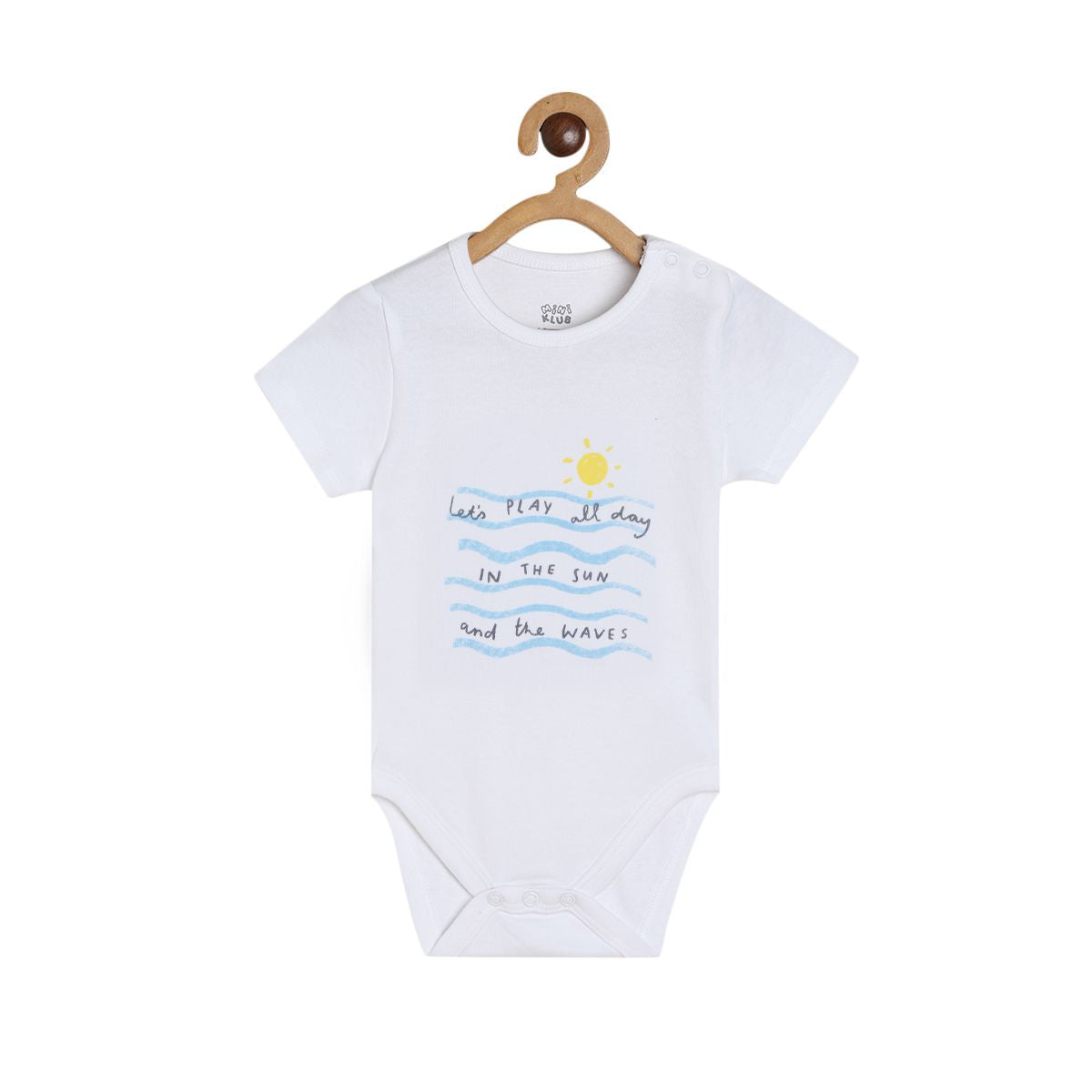 Boys Multicolor Pack Of 3 Body Suit