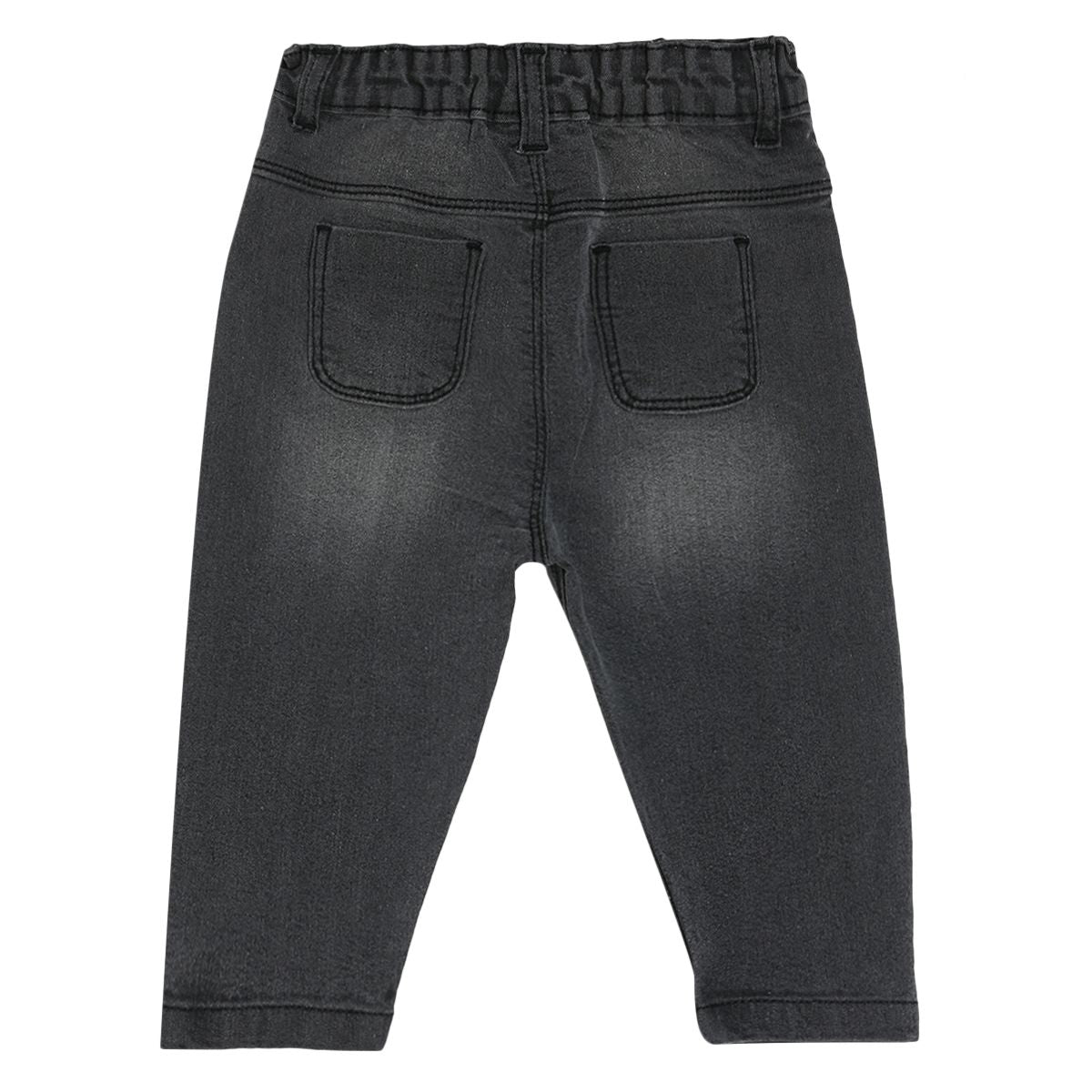 Boys Grey Pack Of 1 Denim Pant