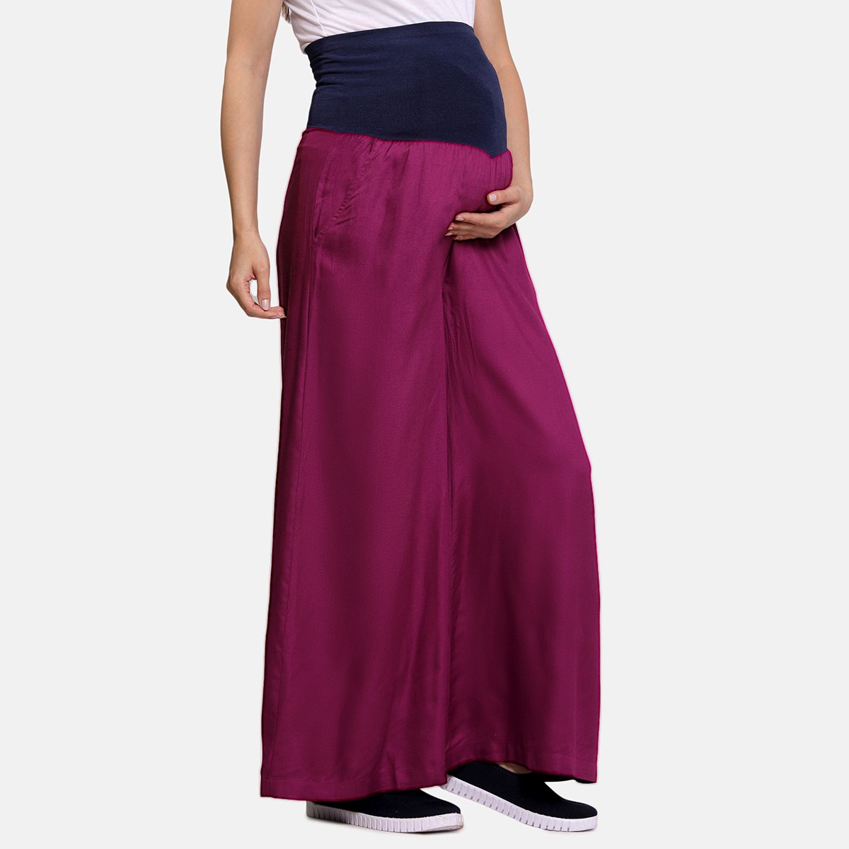 Woven Pant With Tummy Tucker