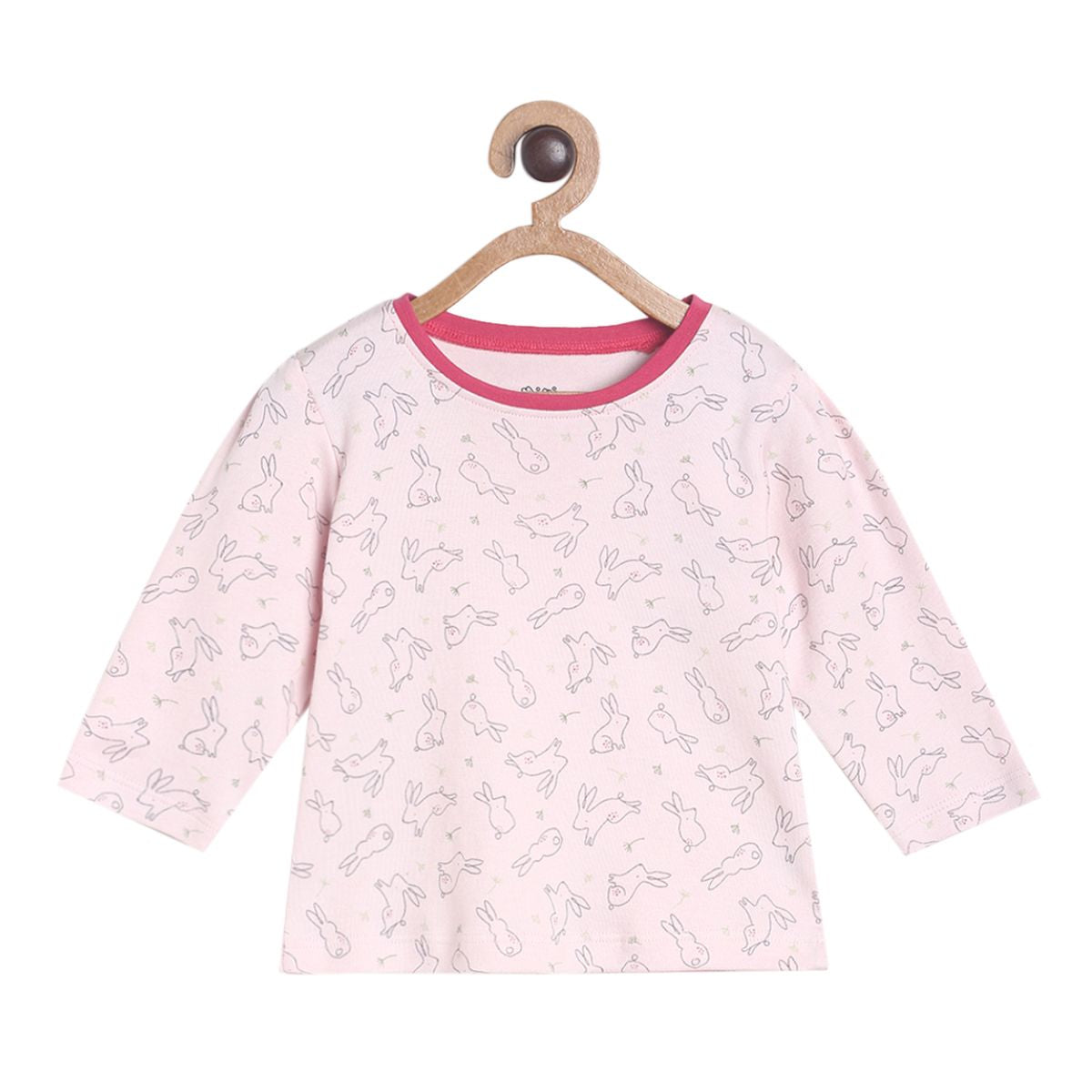 Pack of 2 top and bottom set - pink for 0-3 Months