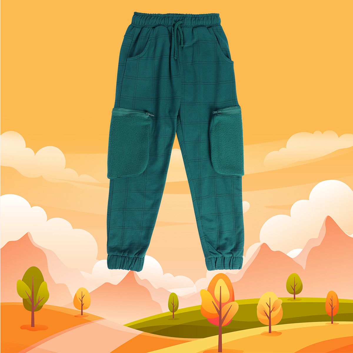 Boys Green Pack Of 1 Jogger