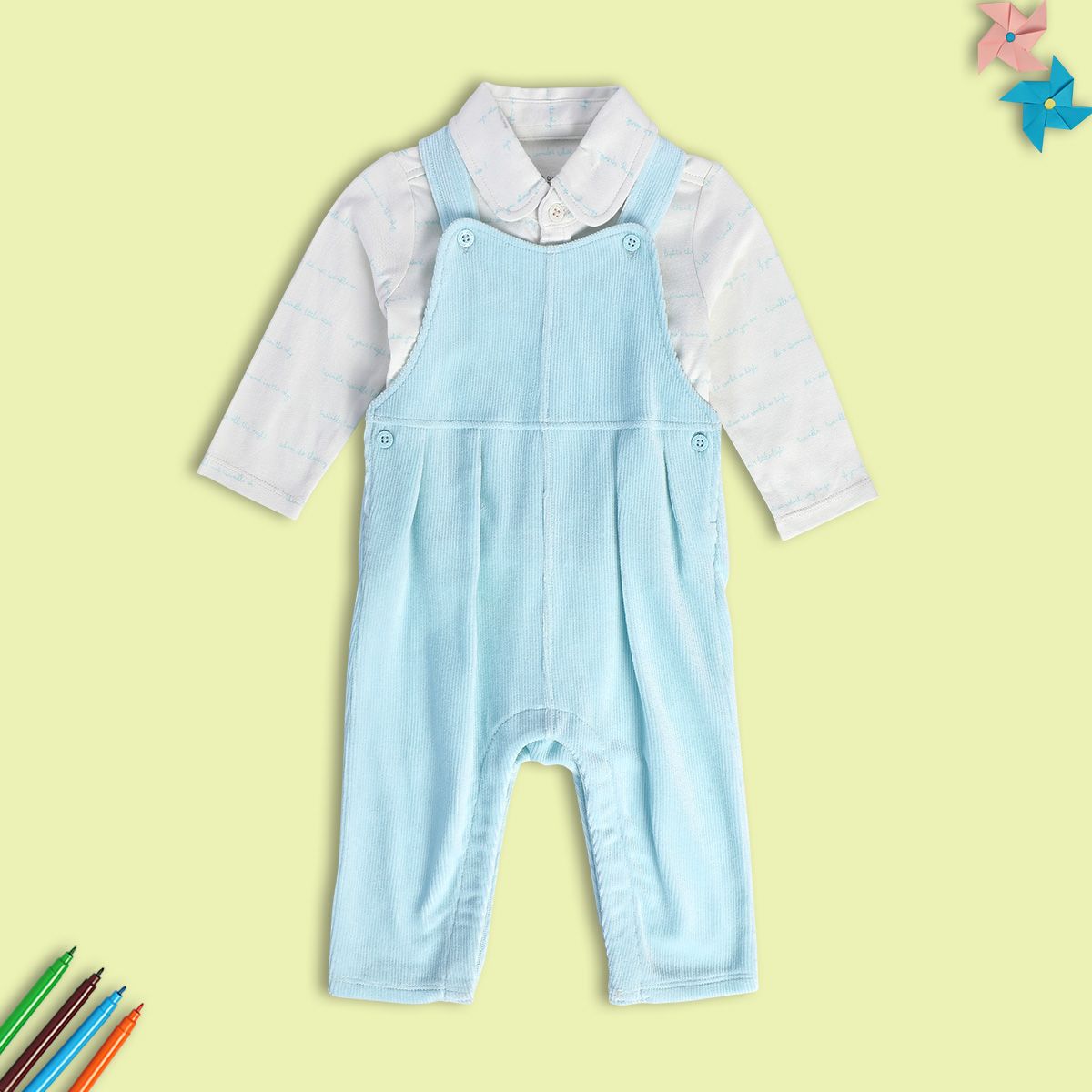 Boys Multicolor Pack Of 2 Coordinate Set