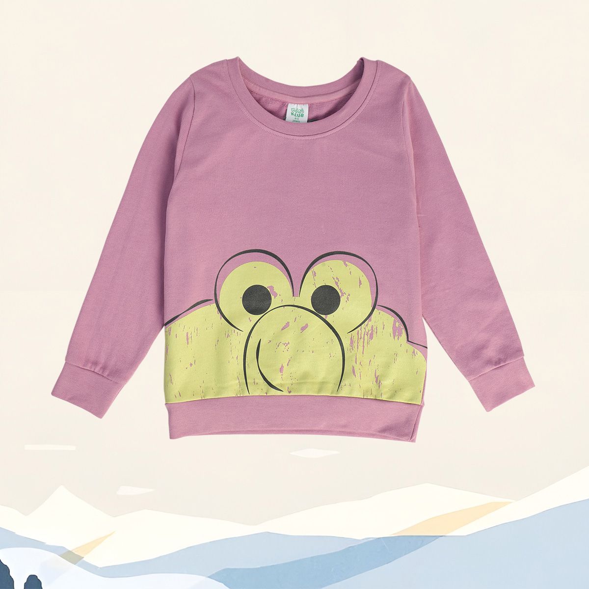 Girls Purple Sweat Shirt