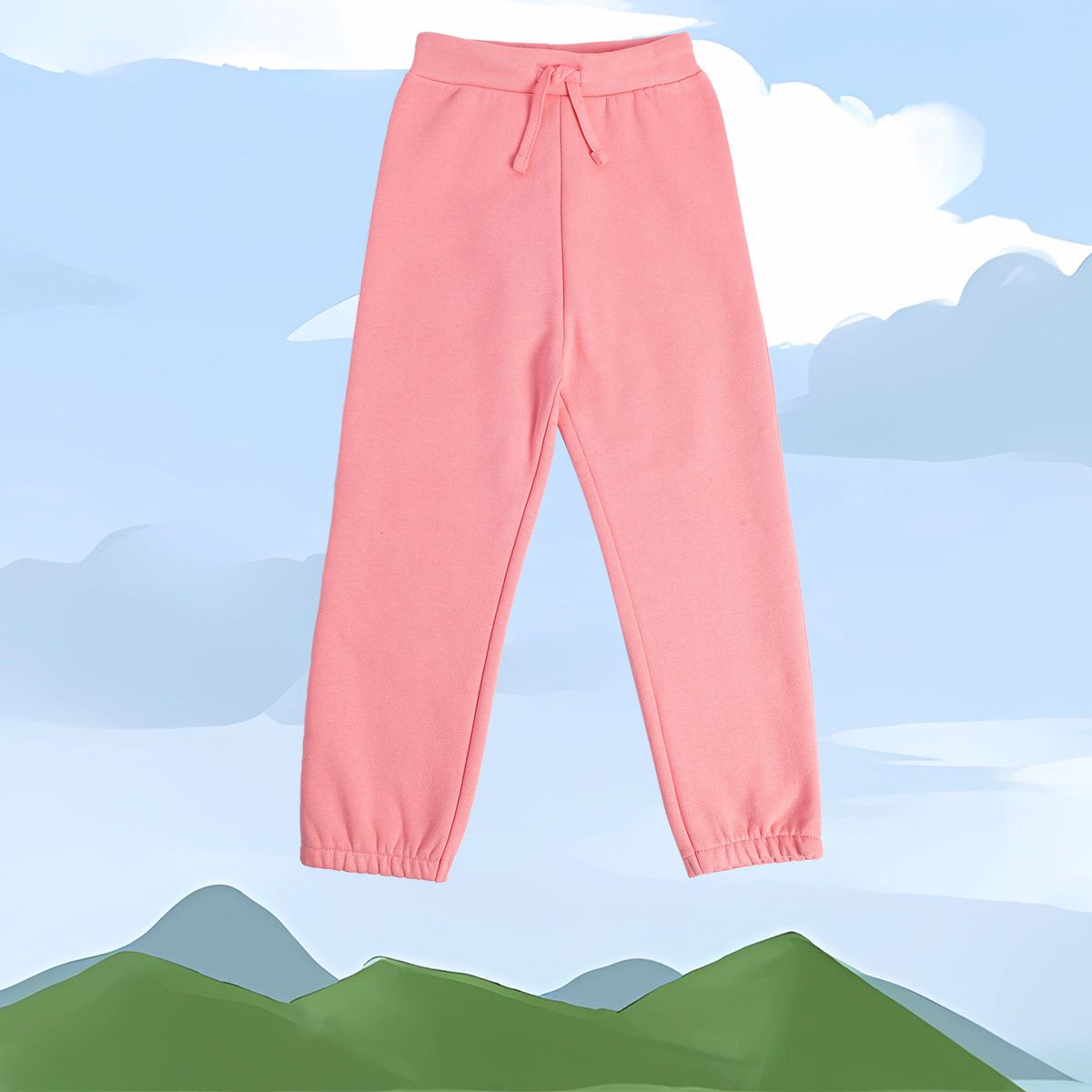 Girls Pink Pack Of 1 Jogger
