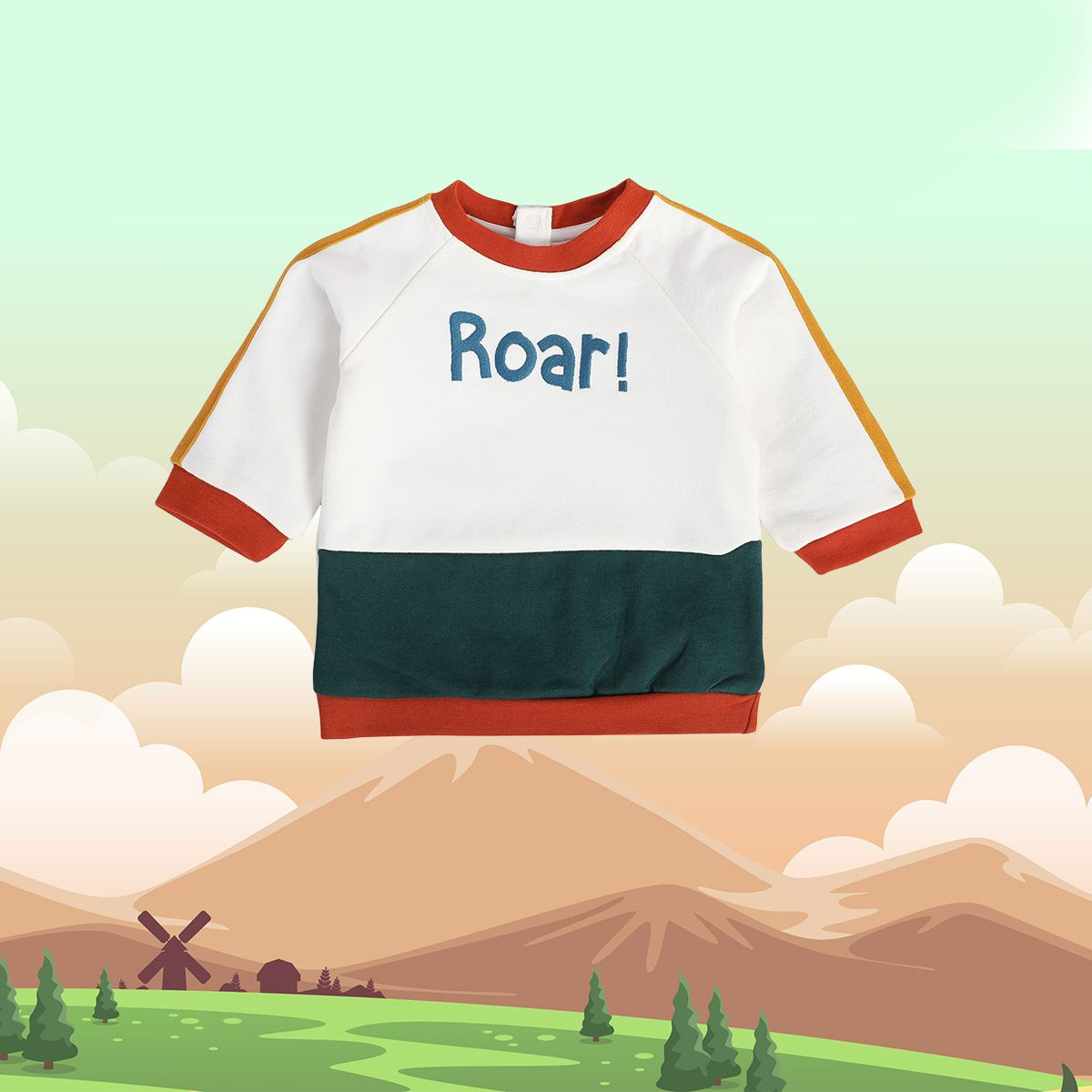 Boys Pink Sweat Shirt