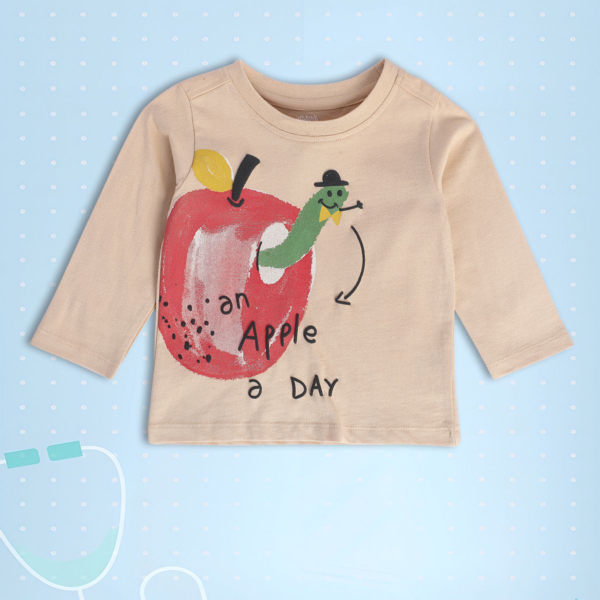 Boys Ivory Pack Of 1 T-Shirt