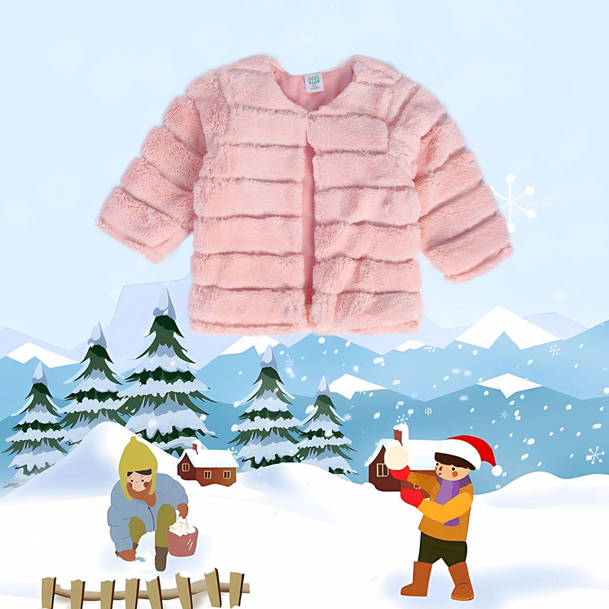 Girls Pink Pack Of 1 Jacket