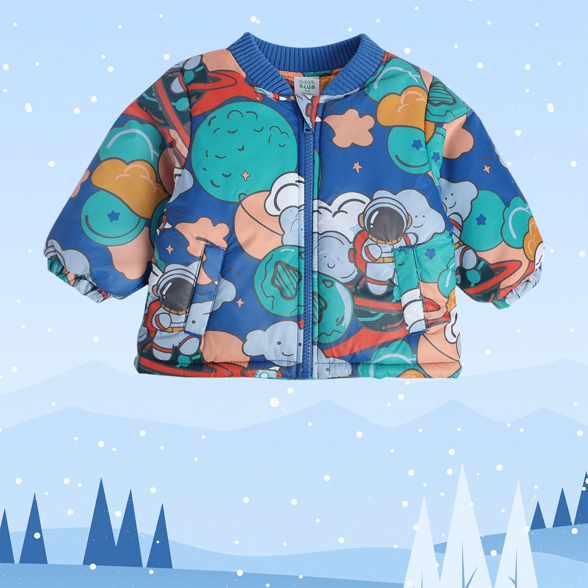 Boys Blue Pack Of 1 Jacket