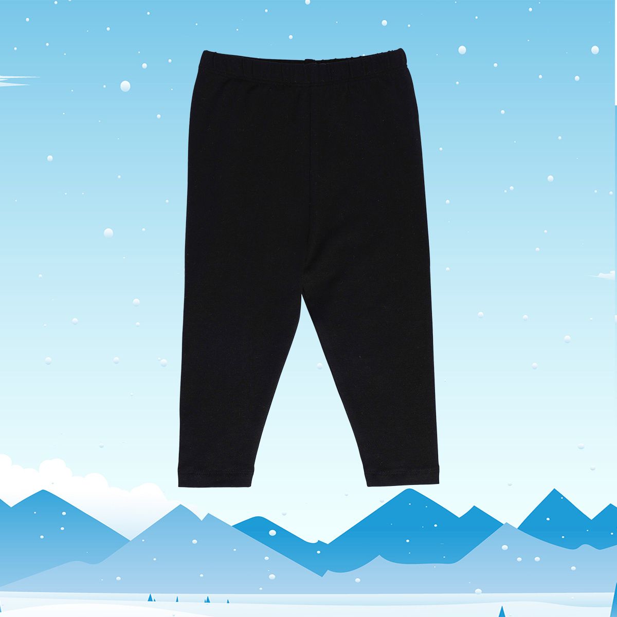 Girls Black Pack Of 1 Legging