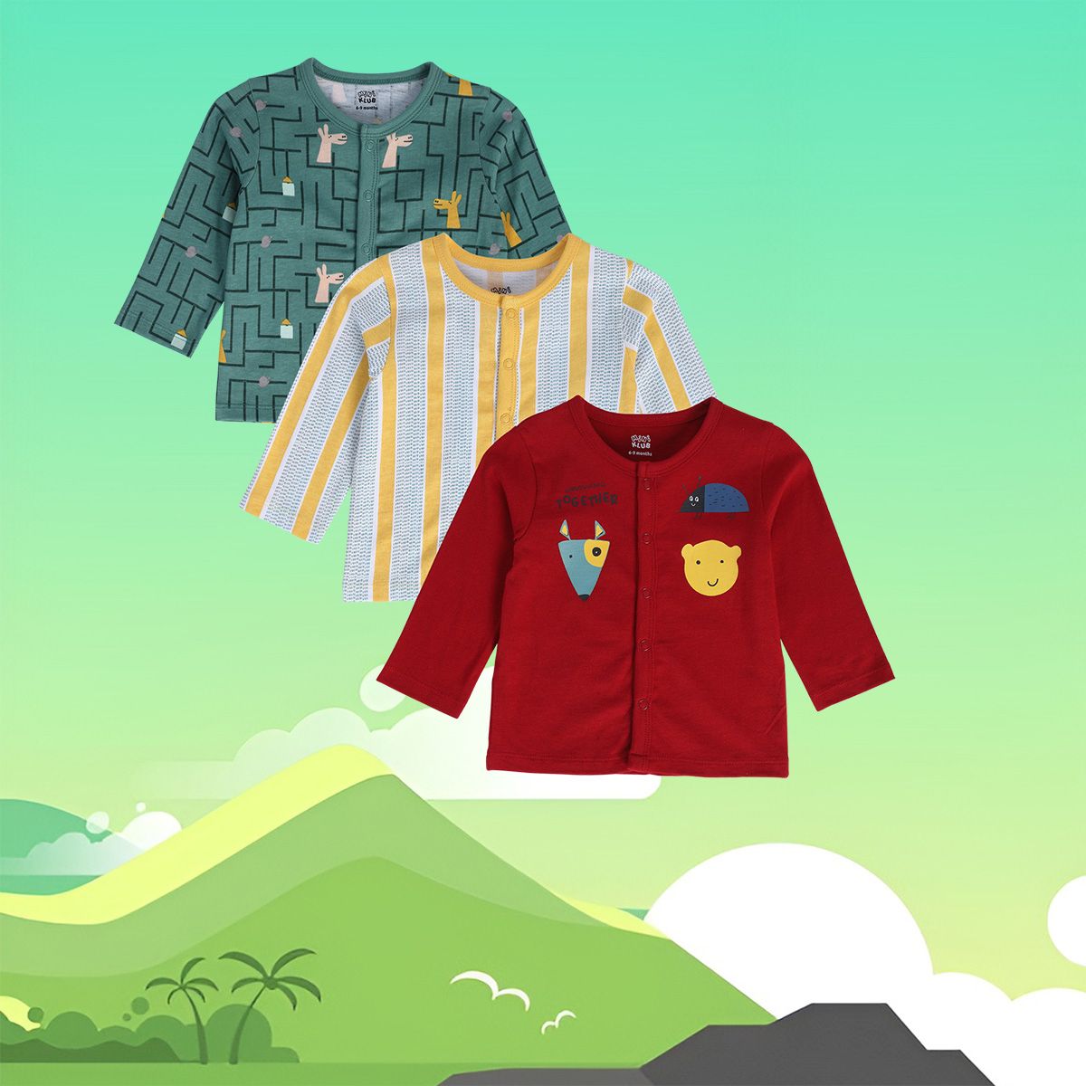 Boys White Front Open Vest