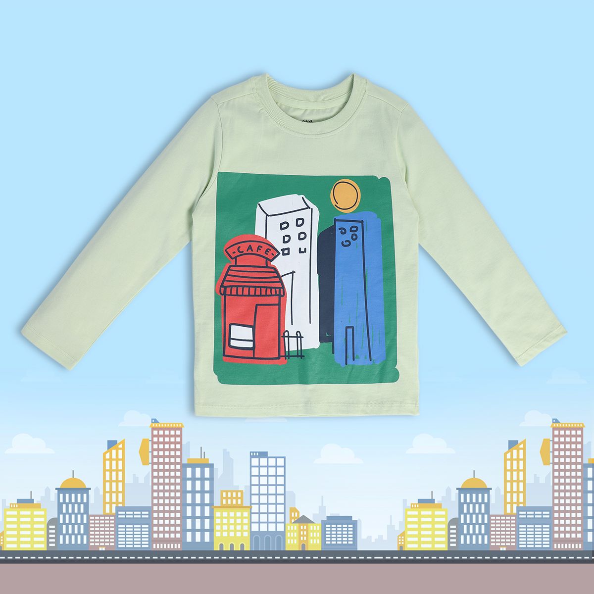 Boys Green T-Shirt
