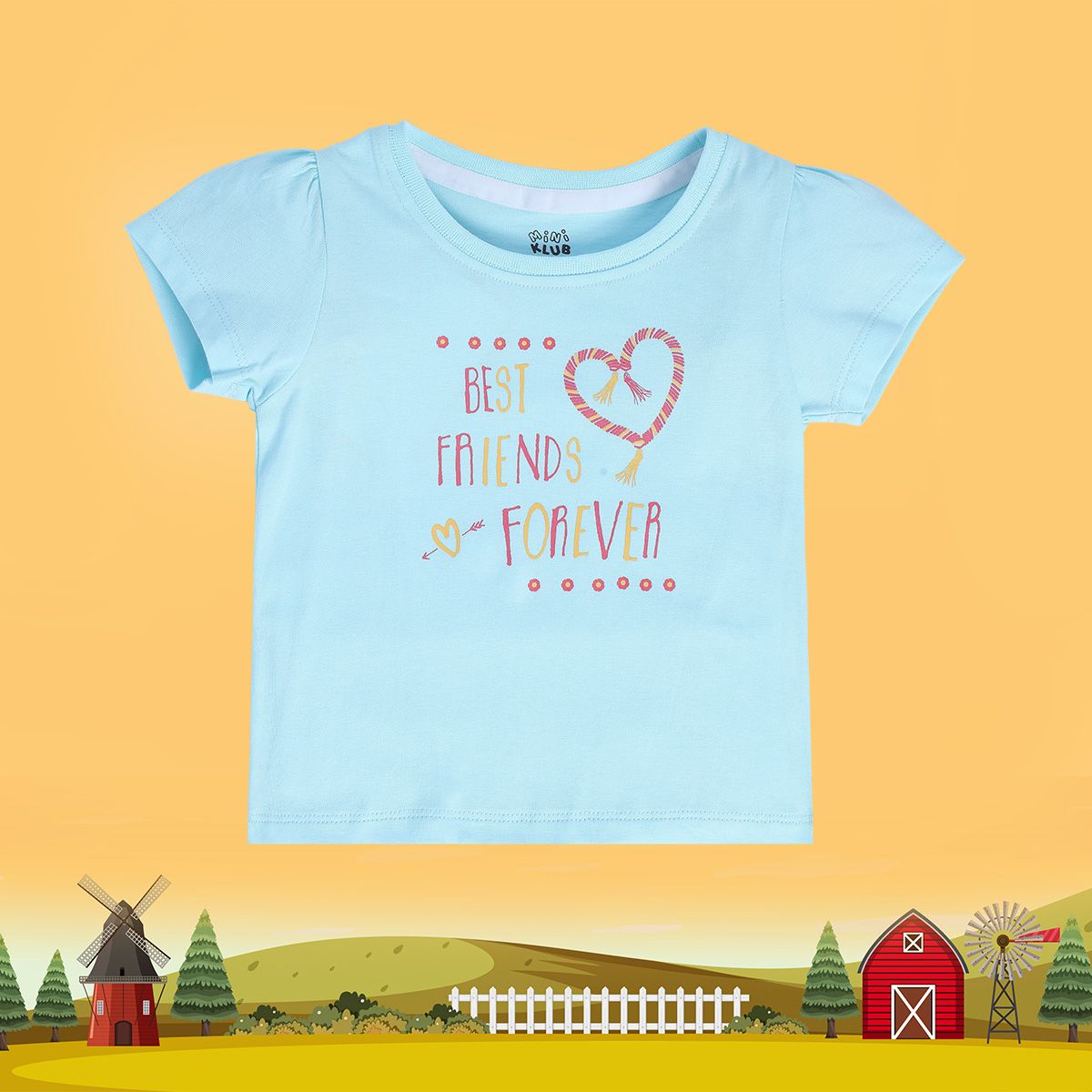 Girls Green Pack Of 1 Knit Top