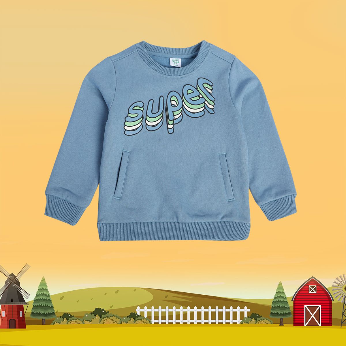 Boys Blue Sweat Shirt
