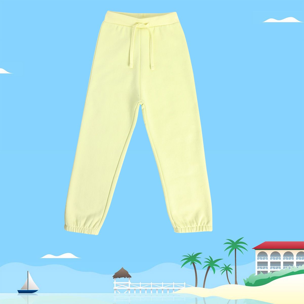 Girls Lime Pack Of 1 Jogger