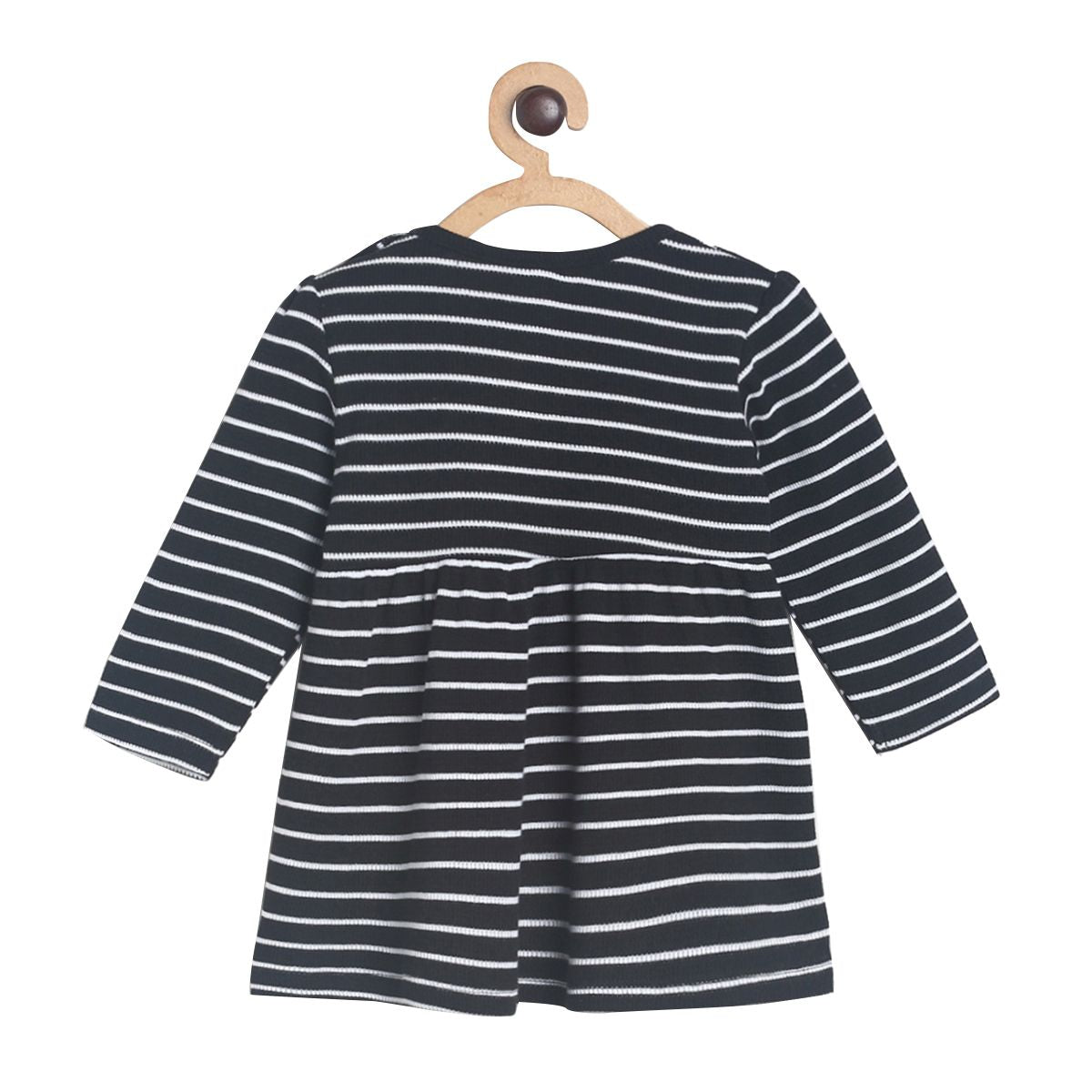 Pack of 1 knit dress - black for 0-3 Months