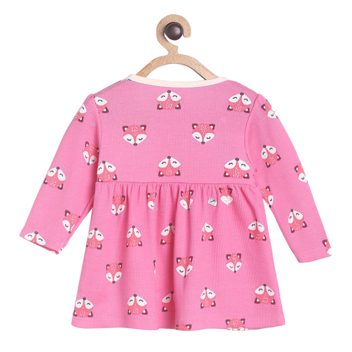 Pack of 1 knit dress - pink for 0-3 Months