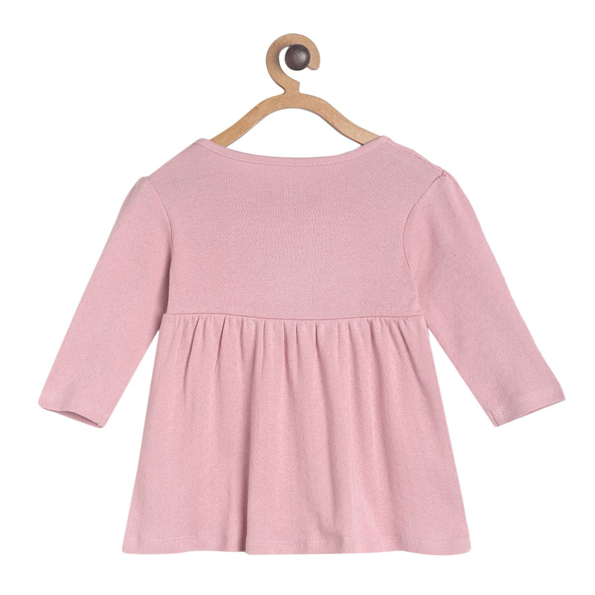 Pack of 1 knit dress - pink for 0-3 Months