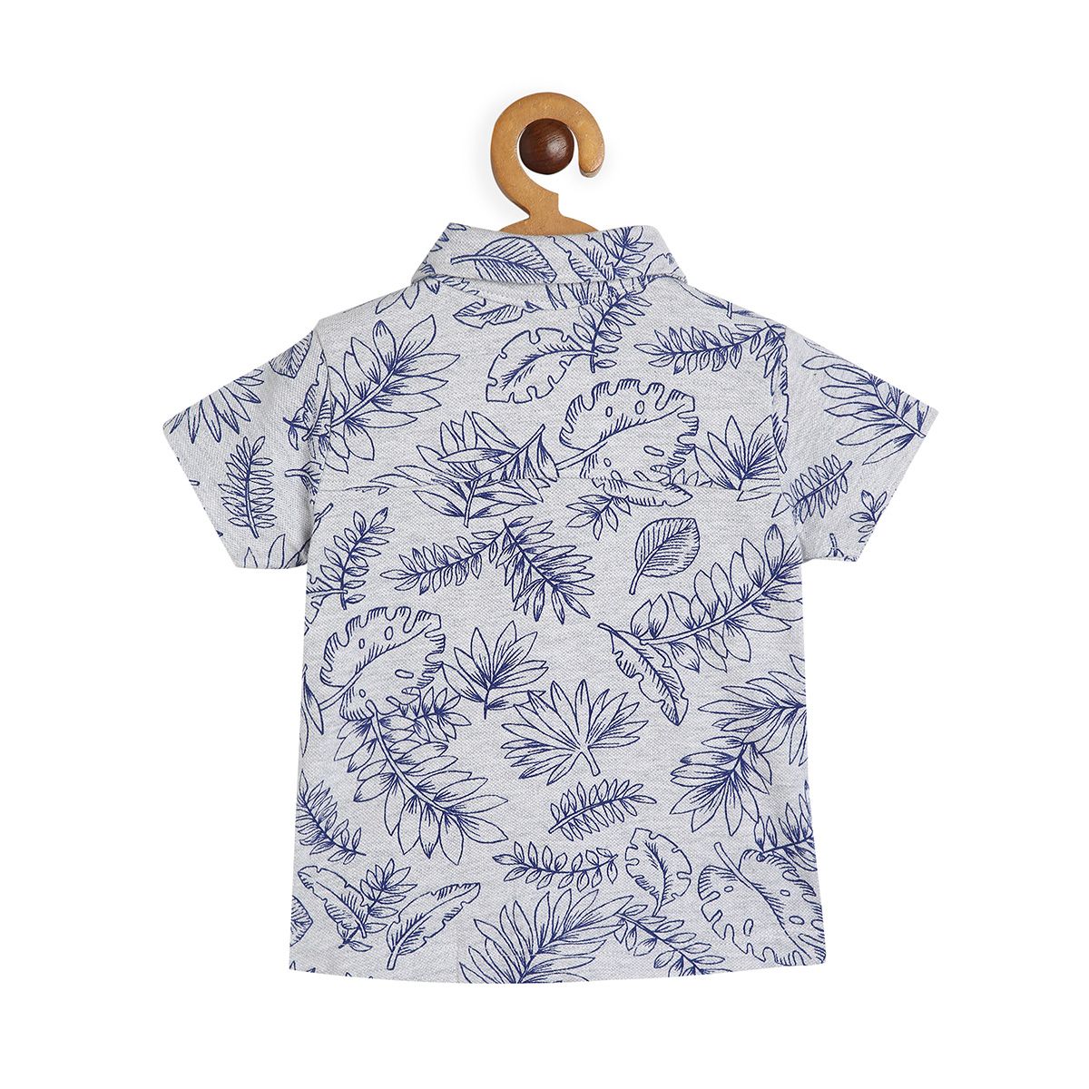 Boys Grey Pack Of 1 Shirt