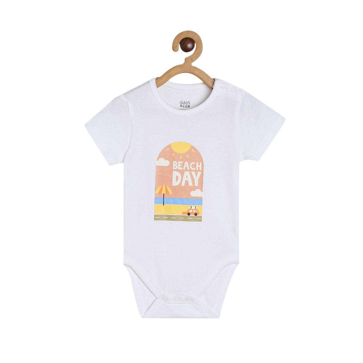 Boys Multicolor Pack Of 3 Body Suit