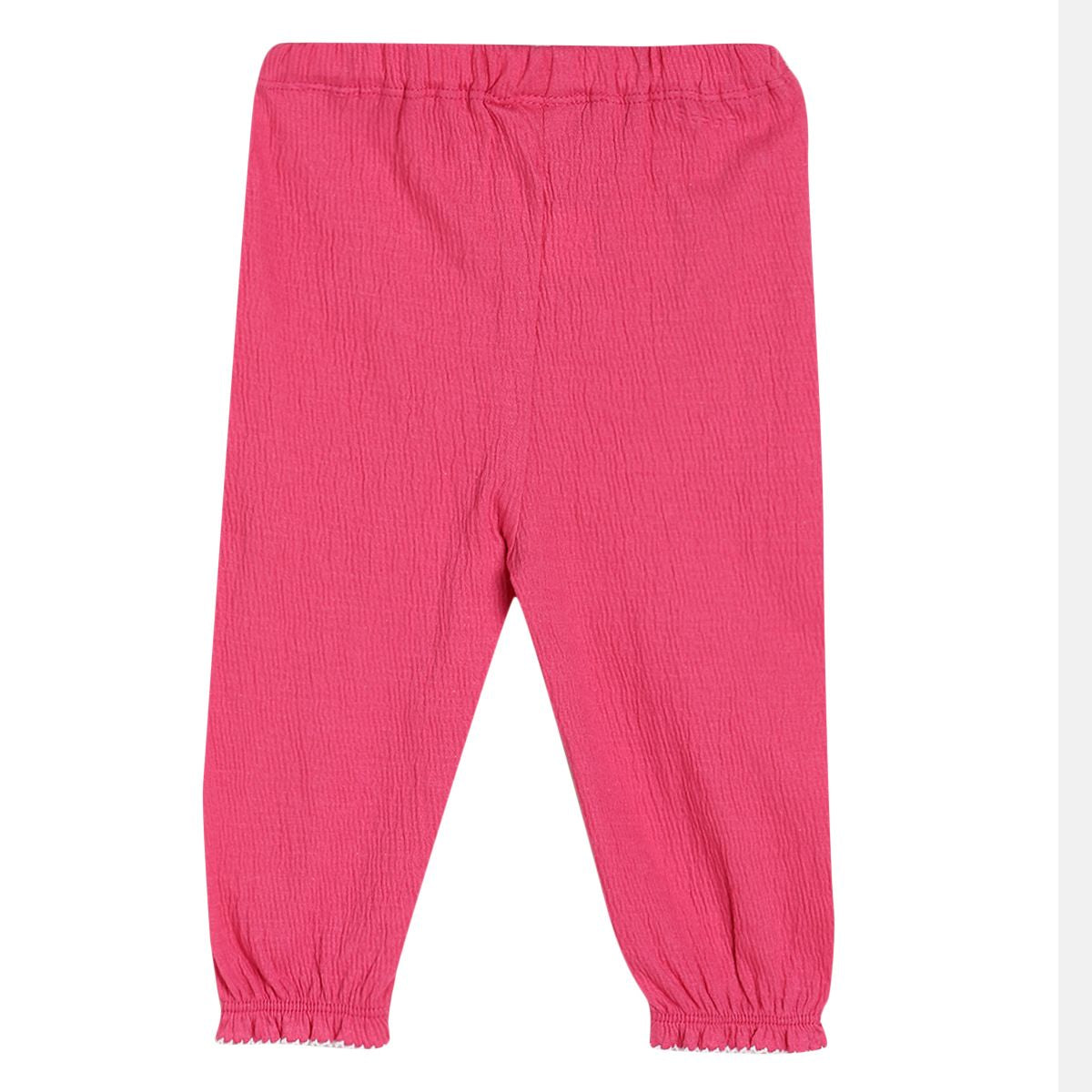 Girls Hot Pink Pack Of 1 Legging