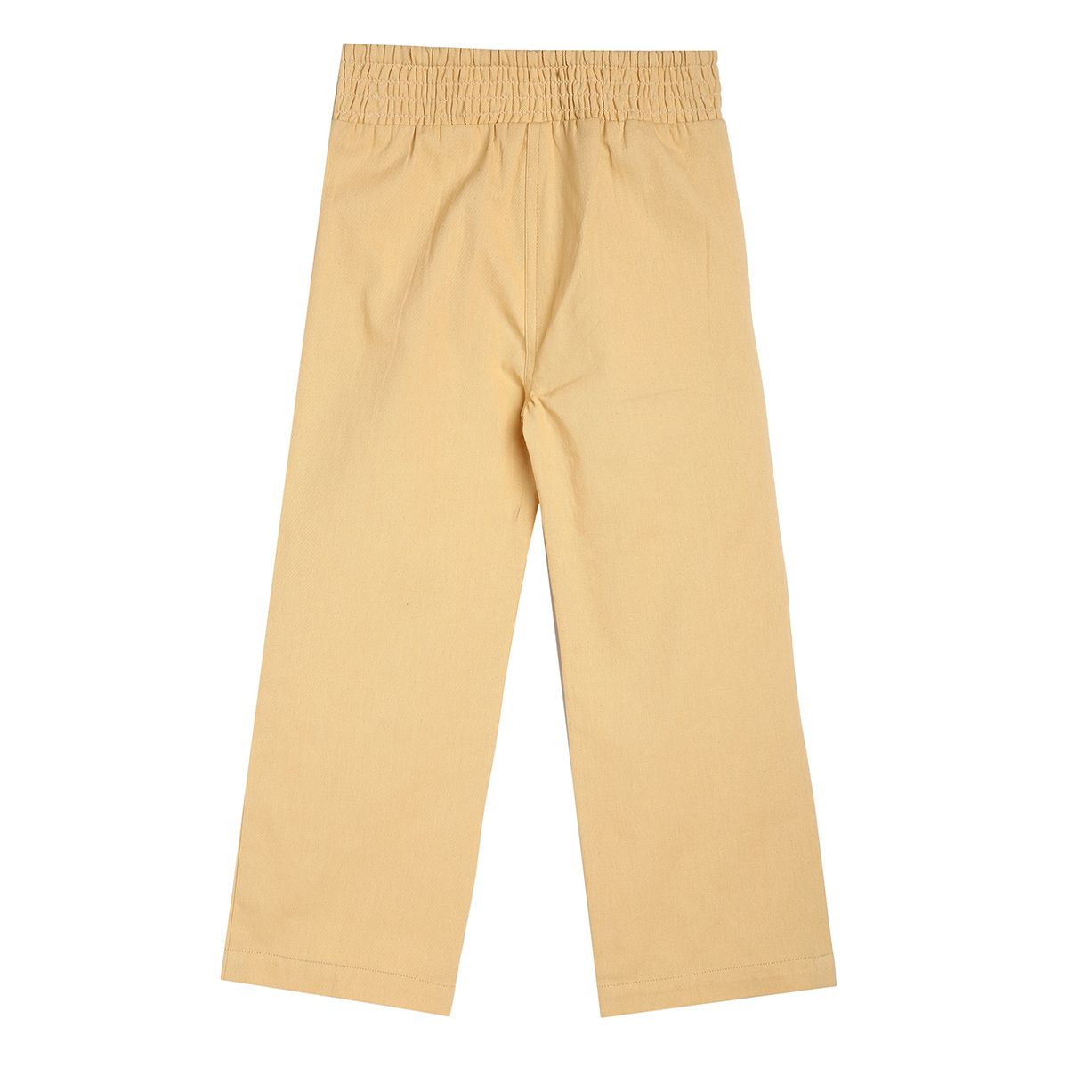 Girls Beige Pack Of 1 Woven Pant