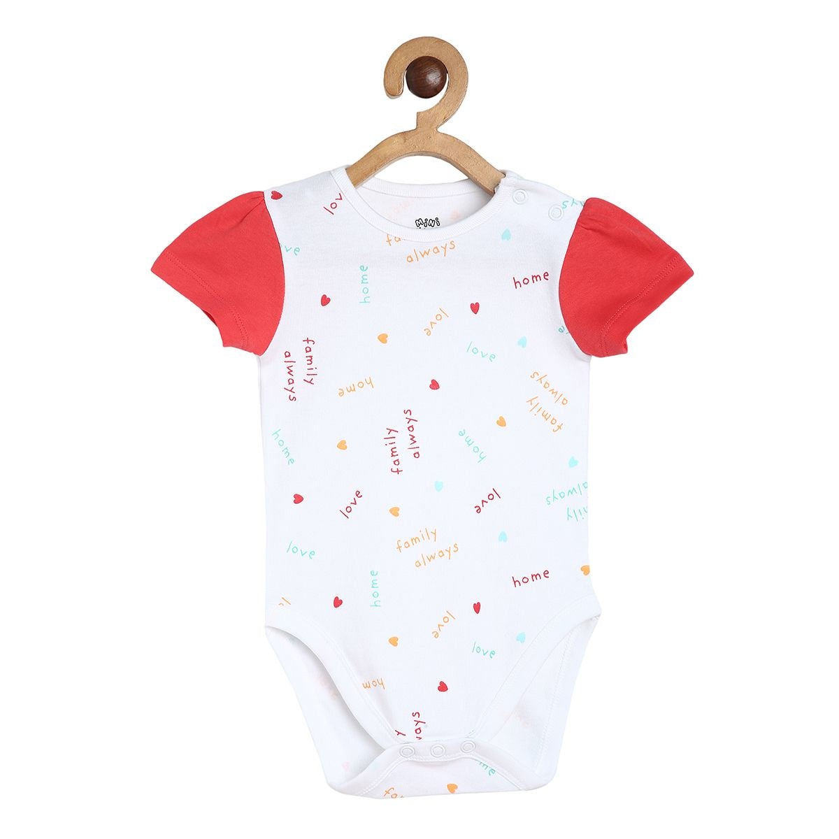 Girls Multicolor Pack Of 3 Body Suit