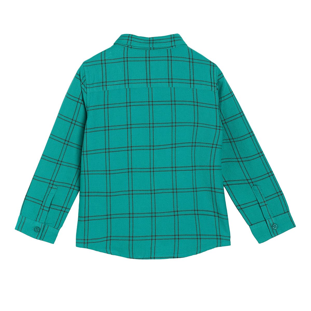 Boys Green Pack Of 1 Shirt