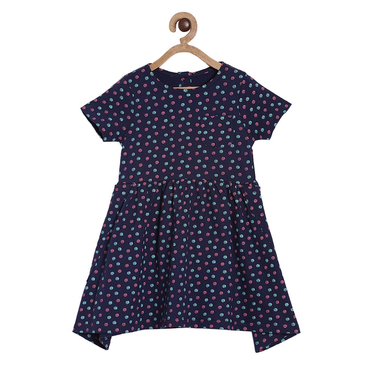 Girls Navy Dress