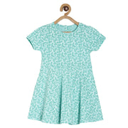 Pack of 1 knit dress - mint for 3-6 Months