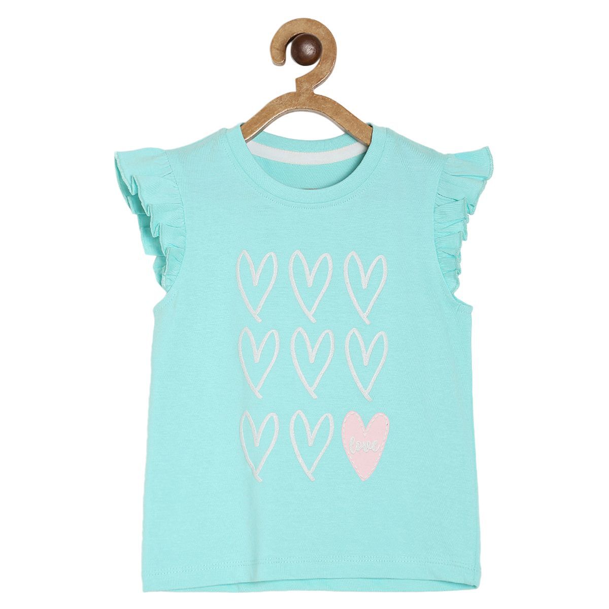 Pack of 1 knit top - mint for 3-6 Months