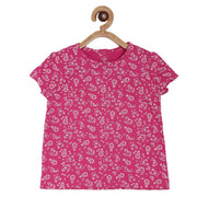 Pack of 1 knit top - dark pink for 3-6 Months