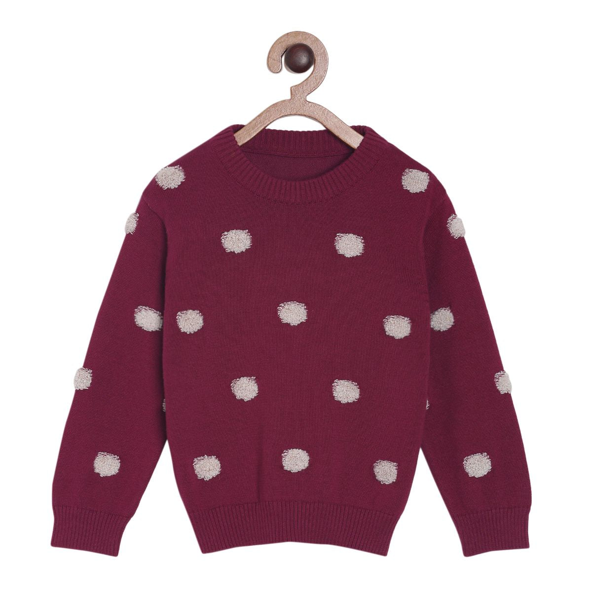 Girls Red Sweater