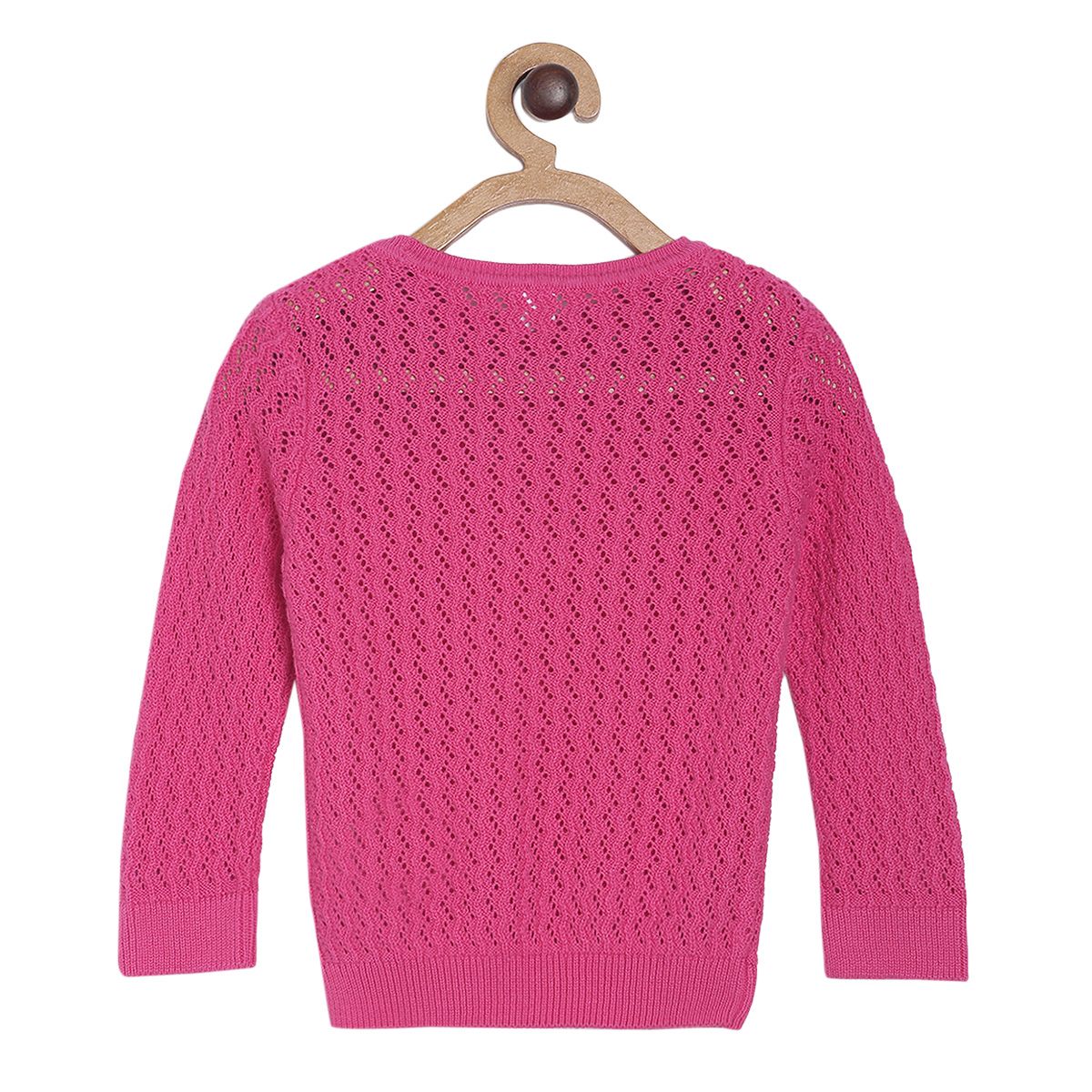 Pack of 1 sweater - dark pink for 3-6 Months