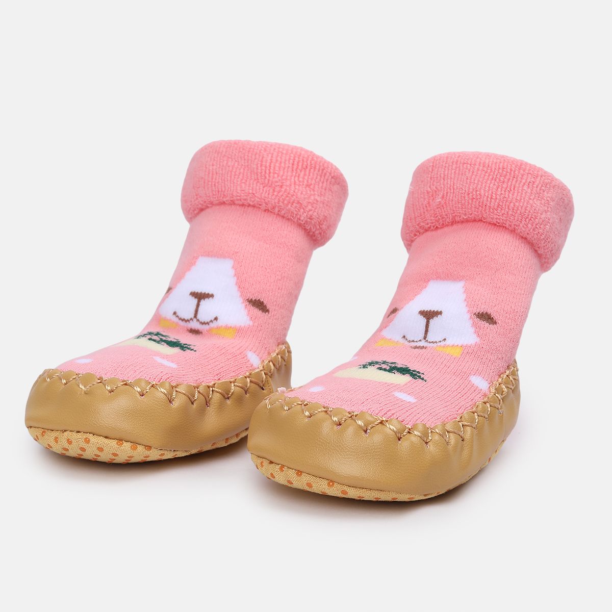 Girls Pink Moccains