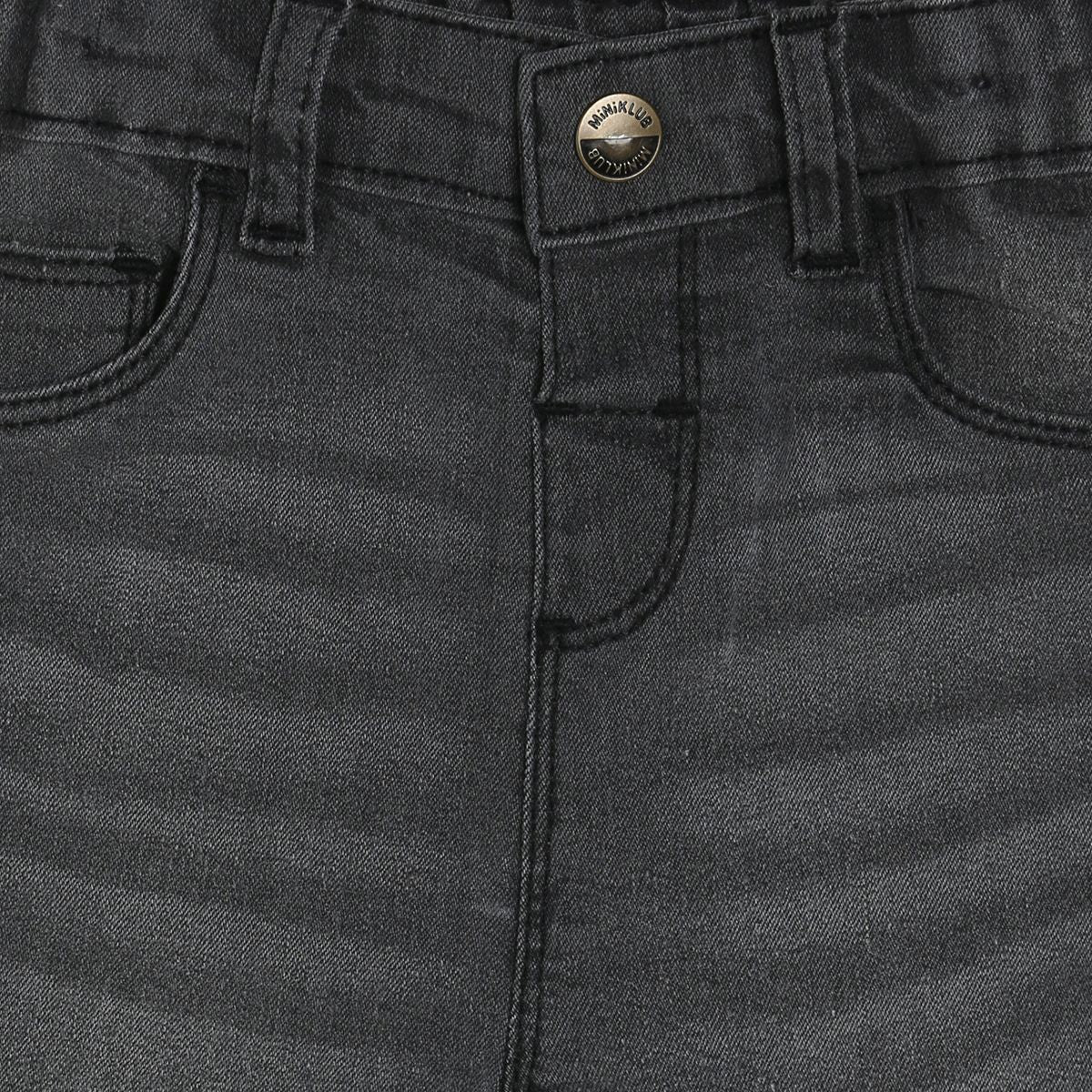 Boys Grey Pack Of 1 Denim Pant