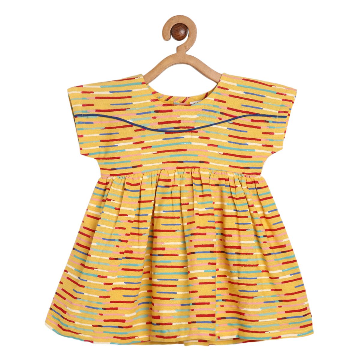 Girls Yellow Pack Of 2 Dress