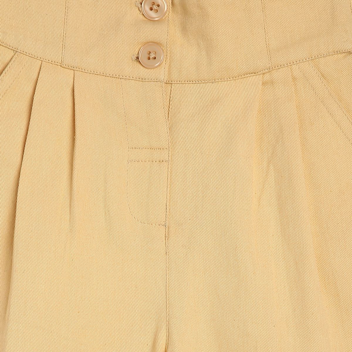 Girls Beige Pack Of 1 Woven Pant